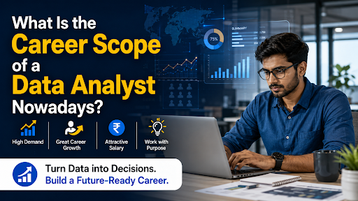What Is the Career Scope of a Data Analyst Nowadays?
