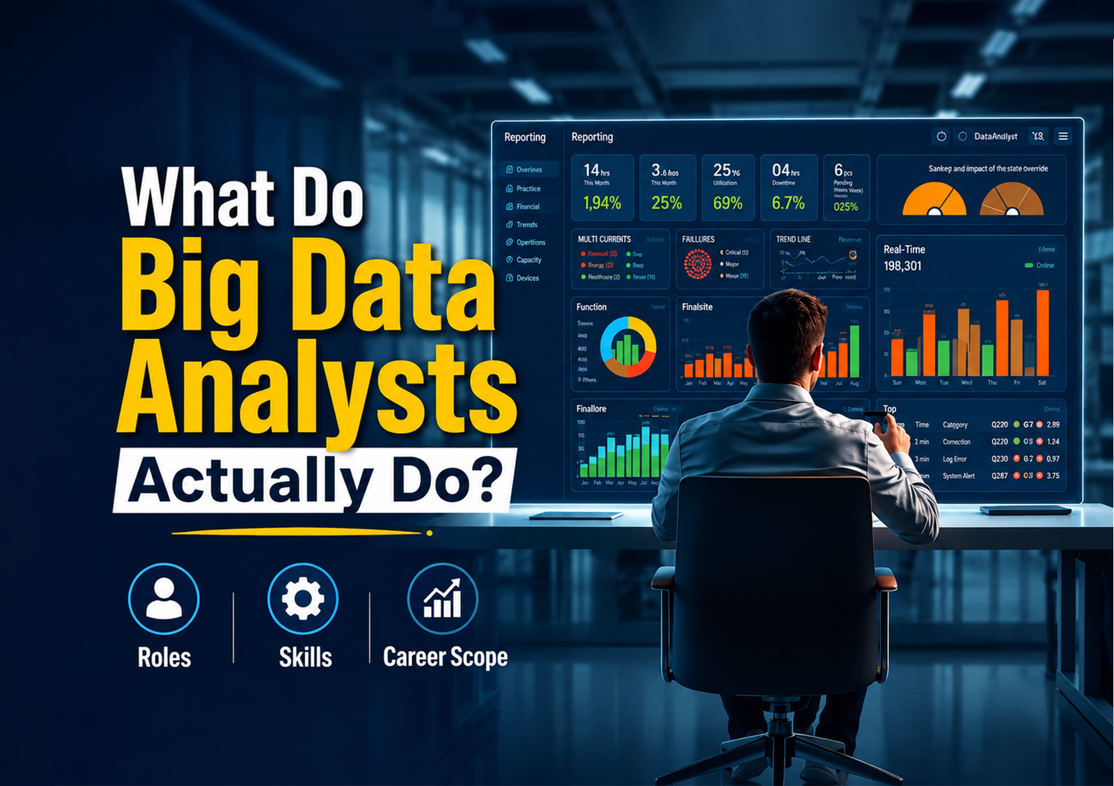 What Do Big Data Analysts Actually Do? Roles, Skills & Career Scope